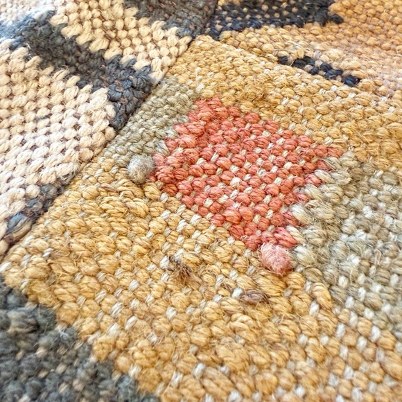 Handmade 24”x24” Turkish Kilim Patchwork Pillow Covers - Picture 5 of 12